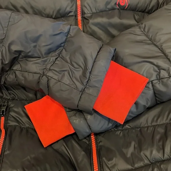 SPYDER Boy's Nexus Logo Hooded Puffer Jacket